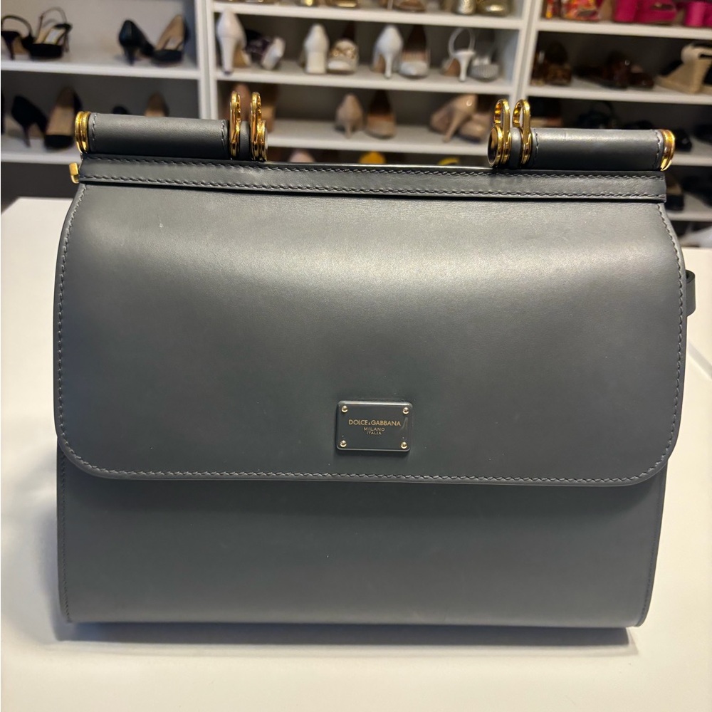 Dolce & Gabbana Large Gray Sicily - Picture 3 of 16